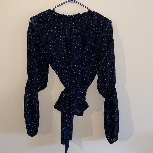 Club Monaco | Wrap Top - Picture 8 of 11